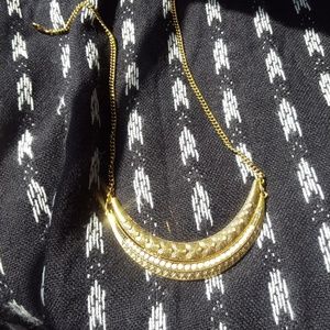 Aztec statement necklace